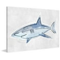 thumbnail image 2 of Marmont Hill The Great Shark Canvas Wall Art, 2 of 7