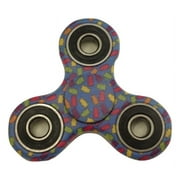 Fidget Spinner Toy Gummy Bear Pattern Stress & Anxiety Reducer with Ball Bearing - Fidget Spinner Gummy Bear