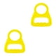 thumbnail image 4 of Billuyoard Botella de agua Llevar elevador Accesorio Hogar Simple Asa de transporte engrosada Manijas de elevación Accesorios Amarillo Amarillo 2piezas, 4 of 6