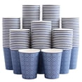 thumbnail image 1 of Vasos de papel desechables Clawsoff, 240 unidades, 350 ml, color azul marino, 1 of 7