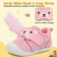 thumbnail image 3 of JOINFREE Baby Boy Girl Walking Shoes Kid Wide Breathable Sneakers Slip On Crib Shoes 2-2.10 Years, 3 of 8