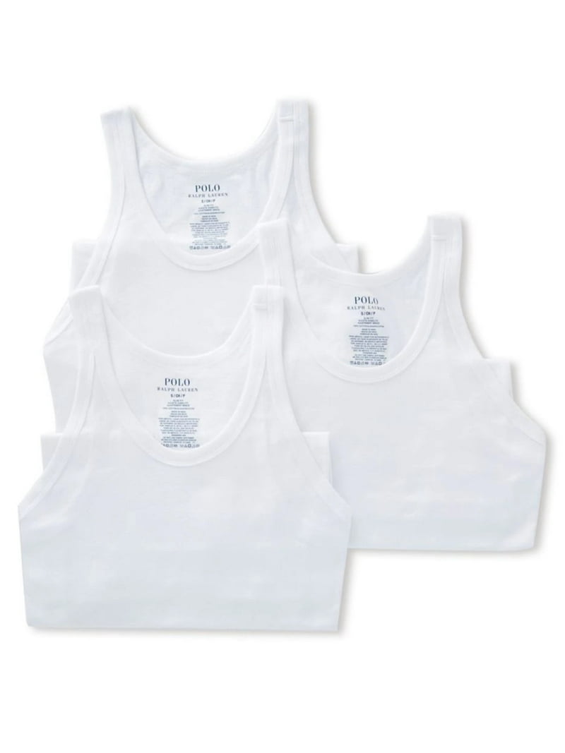 Polo Ralph Lauren Classic Fit Cotton Tanks 3-Pack - Walmart.com