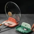 thumbnail image 4 of 2 Packs Kitchen Spoon Rest/Spoon Holder for Stove Top, Heat-Resistant Utensil Rest with Drip Pads, BPA Free Spatula Rests Organizer for Ladles,Pot Lid,Forks., 4 of 7