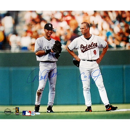 Derek Jeter/Cal Ripken Jr. Dual-Signed 20 x 24 Photograph