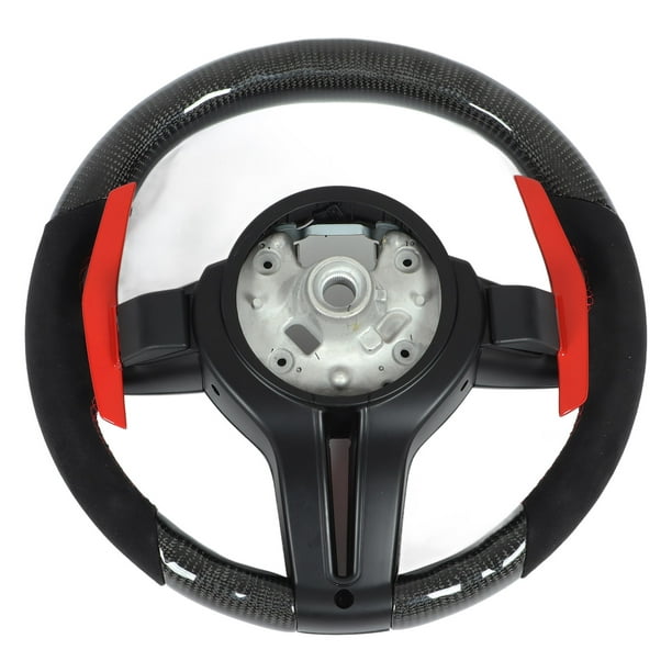 Steering Wheel,Carbon Fiber LED Shift LED Shift Lights Steering Wheel  Racing Steering Wheel Highly Recommended