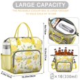 thumbnail image 5 of Insulated Lunch Bag Women, Leakproof Large Lunch Box, Reusable Lunch Cooler Bag with Adjustable Strap, Lunch Tote Bag for Work Women,Lemon Print Lunch Tote Bags Gifts for Woman, Mom, 5 of 6