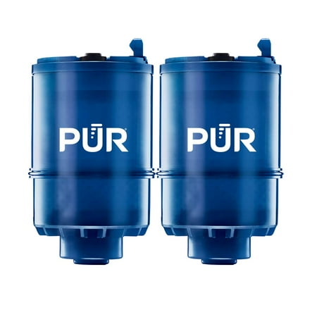 PUR Advanced Faucet Mount MineralClear Replacement Water Filter, 2 Pack