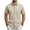 Khaki tops for men #1, variant on Men Short Sleeve Crewneck Athletic T‑Shirt Quick Dry Breathable Jersey Material Solid Color Base Layer Regular Cut For Running Training And Everyday Casual Outfits Khaki,S