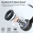 thumbnail image 2 of Rechargeable FM Digital Radio Receiver Headphone Foldable Audio Headset 3.5MMTAPDRA Spare Part, 2 of 4