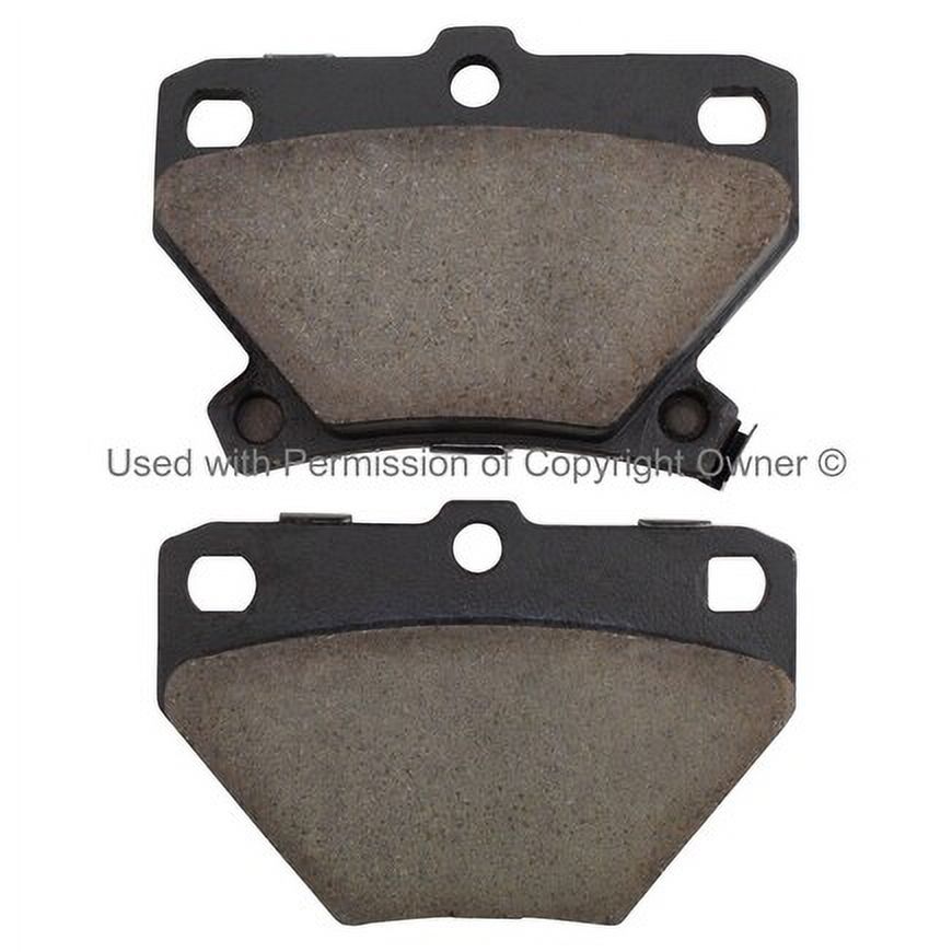 Mpa Electrical 1003-0823C Quality Built Black Series Ceramic Brake Pads W/