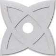 thumbnail image 1 of Ekena Millwork CMP36CM-07000 36 Po OD x 7 Po ID Carré Cosmo Architecture Grade PVC Contemporain Plafond Médaillon, 1 of 1
