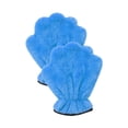 thumbnail image 2 of Kingtowag Coral Fleece Pet Grooming Gloves Blue 2pc, Multi Functional Towel Mittens Quick Drying for Dog Bathing, Absorbent Towel Mittens Pet Drying Gloves, 2 of 7