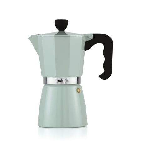 La Cafetiere Classic Pistachio Green 9 Cup Espresso Non Electric Coffee Maker - Walmart.com