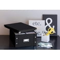 thumbnail image 4 of Snap-N-Store Double Wide CD Storage Box, Black, 2 PK, 4 of 5
