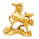 thumbnail image 5 of Estatua de caballo del zodíaco Feng Shui, año del caballo 2026, decoración de escritorio, figura decorativa de mascota para decoración de fiestas y Lingote, 5 of 9