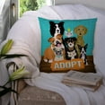 thumbnail image 3 of Carolines Treasures VHA3007PW1414 Adopt Pets Adoption Fabric Decorative Pillow  14Hx14W multicolor, 3 of 4