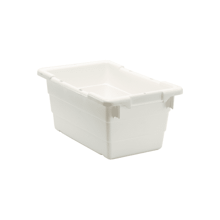 Quantum Storage Systems TUB1711-8WT Cross Stack Part Organizer White Bins 18" L x 11" W x 8" H 6 Pack