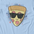 thumbnail image 3 of Disney Pixar Toy Story 5 Men's Pizza With Sunglasses Stars And Brush Stroke (Light Blue, S-XXXL), 3 of 4