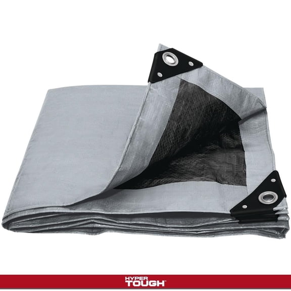 Lona Hyper Tough 410602 Uso Rudo 2 m x 3 m Gris