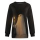 thumbnail image 3 of Ichuanyi Liquidación de mujeres Halloween Halloween impresa en manga larga Sweater informal de cuello redondo ICHUANYI WER202308182301, 3 of 4