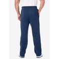 thumbnail image 3 of KingSize Men's Big & Tall Heavyweight Double Knit Open Bottom Sweatpants, 3 of 3