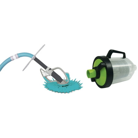 Kokido Butterfly Deluxe Automatic Vac Swimming Pool Vac Cleaner + Leaf