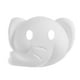 thumbnail image 4 of EeaseMX Máscara de elefante Máscara de pintura Disfraz de cara completa Pulpa Máscara blanca en blanco para pintura DIY, 4 of 7
