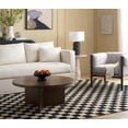 thumbnail image 3 of SAFAVIEH Martha Stewart Chelsea Checkered Area Rug, Black/Beige, 9' x 12', 3 of 8