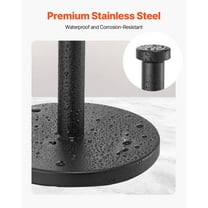 Modern Stainless Steel Paper Towel Holder for Kitchen Countertop - Space Saving Design