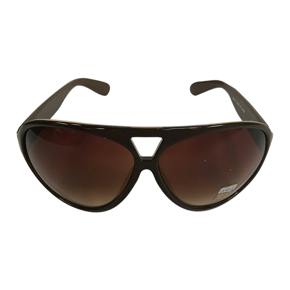 Brown Round Plastic Aviator Sunglasses The Dude Big Lebowski Jeffrey