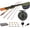 6'8'' Lw2/3 Fly Rod Kit, variant on Extreme Fly Fishing Combo Kit 0/1/2/3/4/5/6 Weight Starter Fly Fishing Rod and Reel Kit Outfit with One Travel Case