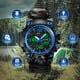 thumbnail image 2 of Reloj digital militar de supervivencia 23 en 1, pulsera táctica multifuncional y ajustable para hombre, relojes deportivos azules impermeables para exteriores con brújula y banda de paracord, 2 of 5