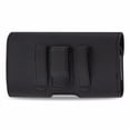 thumbnail image 3 of Reiko Leather Horizontal Pouch With Embossed Logo Samsung S4/ S3-Black, 3 of 4