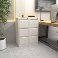 thumbnail image 6 of SUXXAN Metal Office Organizer, Designs 3-Drawer Vertical File Cabinet, Assemble Required Office&Garage&Home, Easy-Assembly, White, 6 of 6
