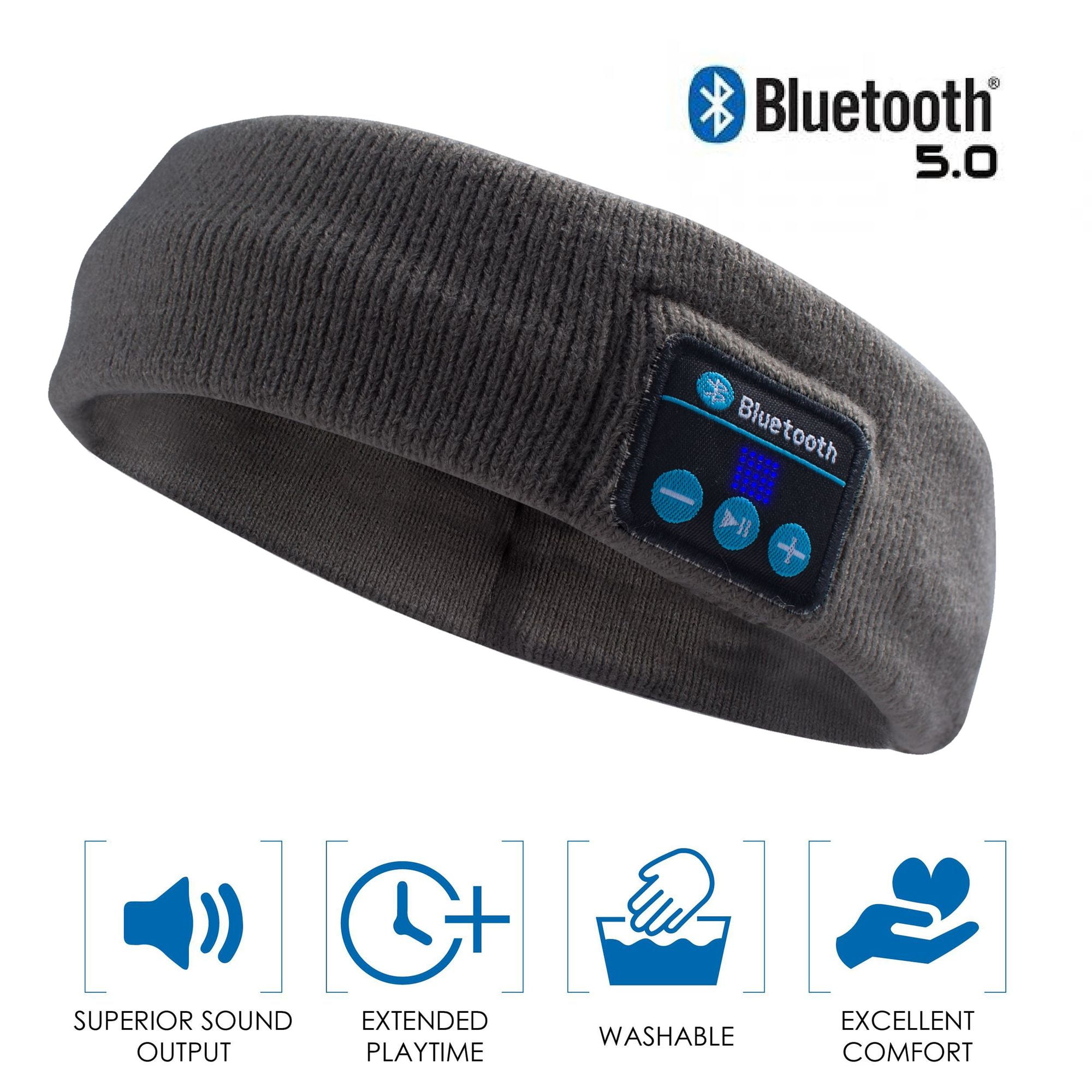 running headband with speakers