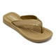 thumbnail image 3 of Sandalia Beige Andrea Mujer Dama De Playa Cómoda Relieve, 3 of 5