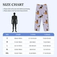 thumbnail image 3 of Yiaed German Shepherd Dog Print Men's Lounge Pants, Loose PJ Bottoms, Long Pajama Pants for Men-XX-Large, 3 of 5