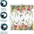 thumbnail image 6 of Spring Welcome Mailbox Covers Magnetic Colorful Flowers Butterfly Mailbox Cover Standard Size 18 X 21 Inch Summer Floral Holiday Mailbox Wrap Post Letter Box Cover Decorative for Home Outdoor Garden, 6 of 6