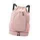 thumbnail image 3 of Mochila deportiva para baloncesto, equipo con compartimento para zapatos, mochila de tenis, bolsa para raqueta de bádminton, para acampar, para hombre Rosa, 3 of 8