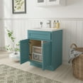 thumbnail image 3 of Vanity Art 24" W Plywood Freestanding Single Base Storage Cabinet with Soft Close Door, 3 of 8
