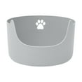 thumbnail image 1 of Cat Litter Box Open Top Pet Litter Tray Deep Loo Kitty Litter Pan Portable Large XL, 1 of 8