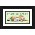 thumbnail image 1 of Phillips, Anita 18x11 Black Ornate Wood Framed with Double Matting Museum Art Print Titled - Peace on Earth II, 1 of 4