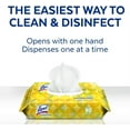 thumbnail image 5 of Lysol Disinfecting Wipes with Lemon and Lime Blossom Scent, 80 Wipes/Pack, 6 Pack/Case 99716CT, 5 of 5