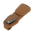 thumbnail image 1 of Clip de gafas de sol para coche Unique Bargains con imán, soporte universal para visera de sol, clip para gafas, ante/metal marrón 13.5x5cm 1 pieza, 1 of 7