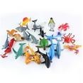 thumbnail image 2 of Model Toy 24Pcs Realistic Mini Sea Life Animal Whale Lobster Figures Educational Kids Toy, 2 of 7