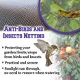 thumbnail image 4 of Mosquitera para jardín Mosquitera Barrera contra insectos Red para pájaros Protección de plantas, 4 of 5