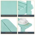 thumbnail image 4 of ACEGOSES 4 Pcs Adirondack Chair Weather Resistant for Patio Garden, Backyard,Porches and Indoors,Light Green, 4 of 5
