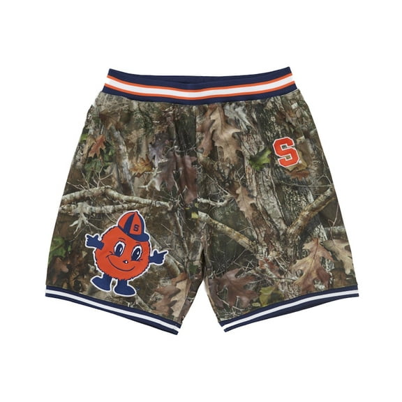 Supreme Men's Mitchell & Ness NCAA Basketball Short Woodland Camo, from StockX