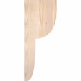 thumbnail image 3 of 4"W x 8"D x 20"H Crestline Rough Sawn Corbel, Douglas Fir, 3 of 9
