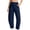 #06 Navy 【Mix, Match & Rotate: Stock Up on Daily Colors】, variant on Barrel Sweatpants for Women, High Rise Comfort Waist Wide Leg Ankle Length Pants with Pockets, Womens Fall Outfits | VerBelle,Black L